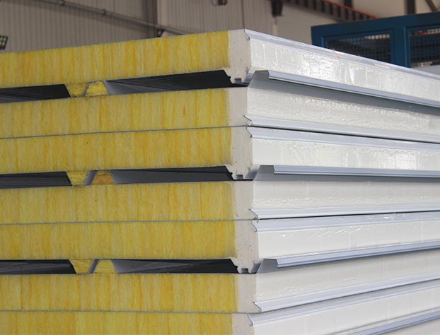 Factory supply glasswool sandwich panels for roof