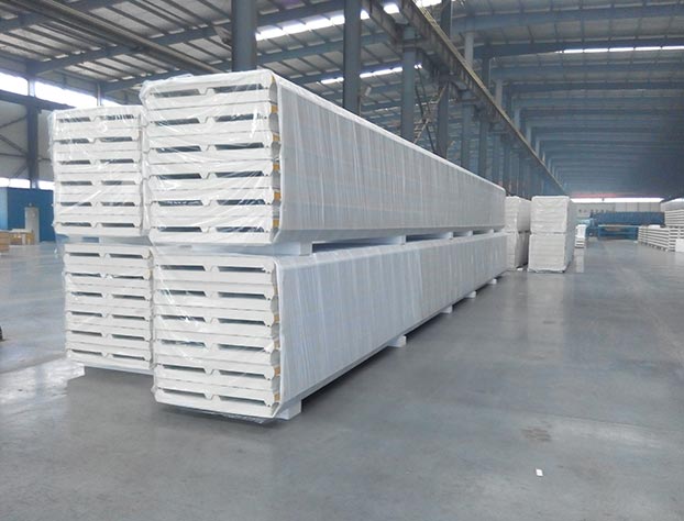 PNS brand thermal insulation PUR sandwich roof panels packages