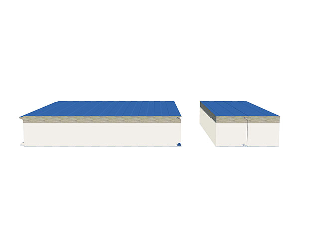 1+1 Rockwool & PIR(PUR) Double-layer Sandwich Panel